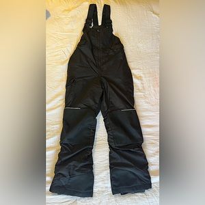 Columbia Boys Girls Medium Black Snow Pants Bibs M